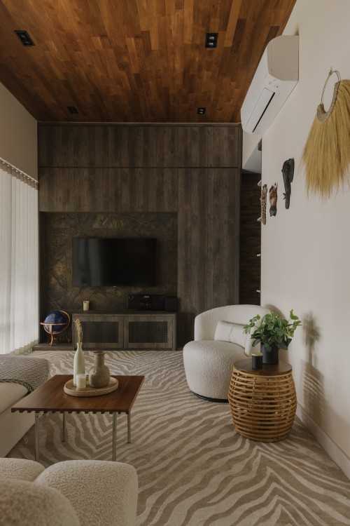 Minimalist Living Room at iResidences