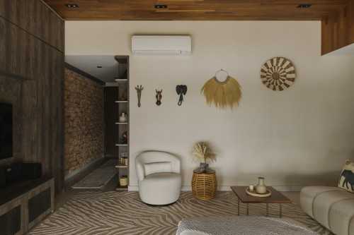 Minimalist Living Room at iResidences
