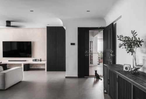 Minimalist Living Room at 978D Buangkok Crescent
