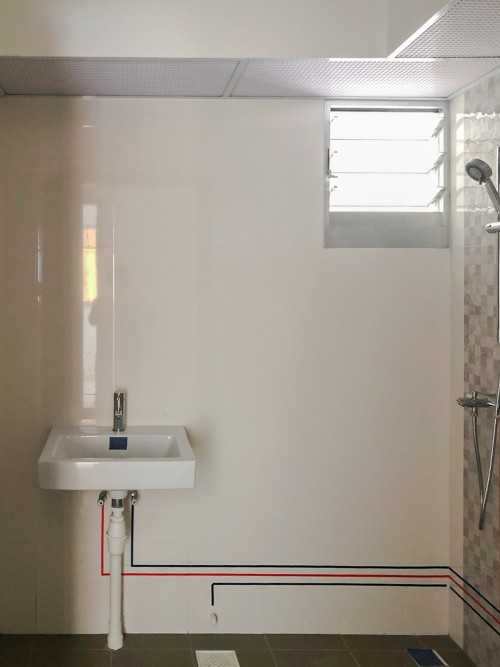 Scandinavian Bathroom at Marsiling Grove
