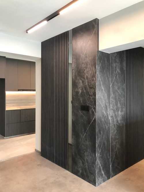 Scandinavian Living Room at Hougang Parkview