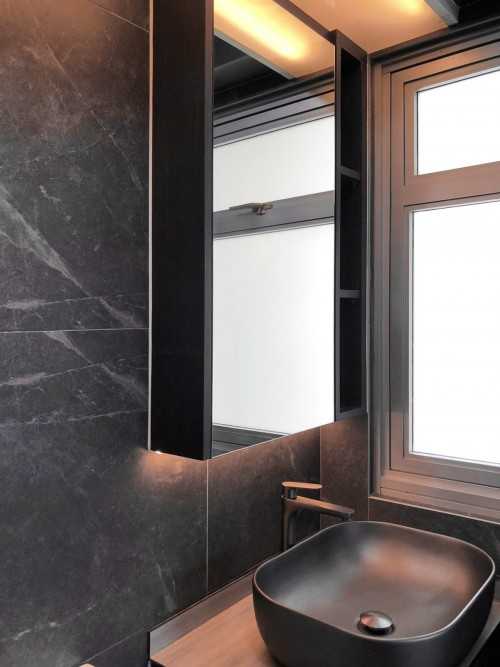 Scandinavian Bathroom at Hougang Parkview