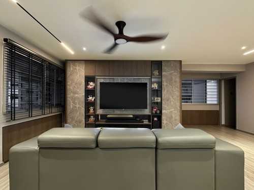 Scandinavian Living Room at Tampines