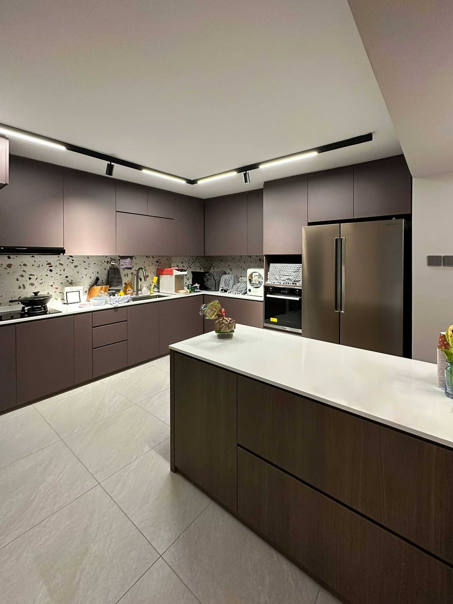 Scandinavian Kitchen with Kitchen Accessories and Kitchen Tap
