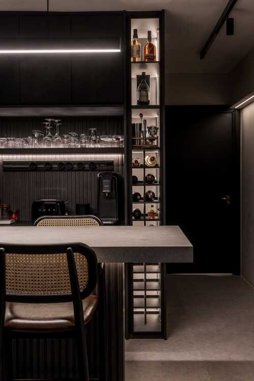 Contemporary Dining Room at 111A Alkaff Crescent