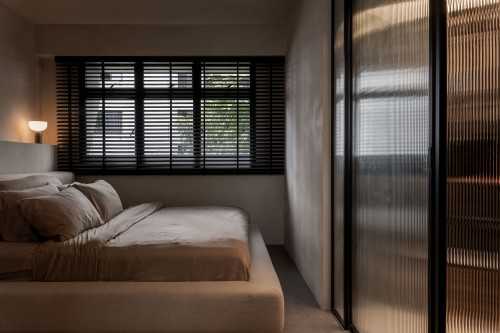 Contemporary Bedroom at 111A Alkaff Crescent