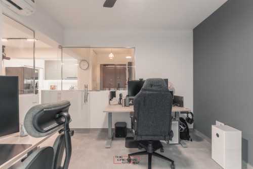 Modern Home Office at 357B Ubi Rd 3