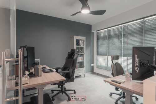 Modern Home Office at 357B Ubi Rd 3
