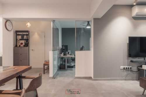 Modern Home Office at 357B Ubi Rd 3
