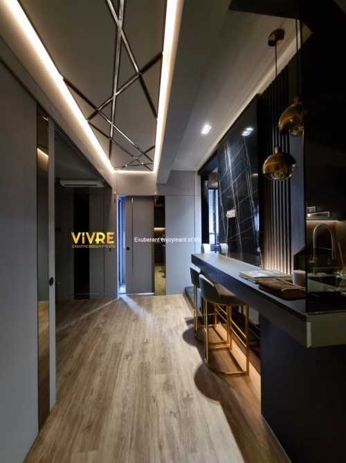 Modern Home Bar at Guillemard