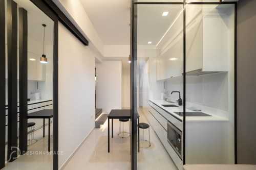 Minimalist Kitchen at Sengkang | Parc Botannia