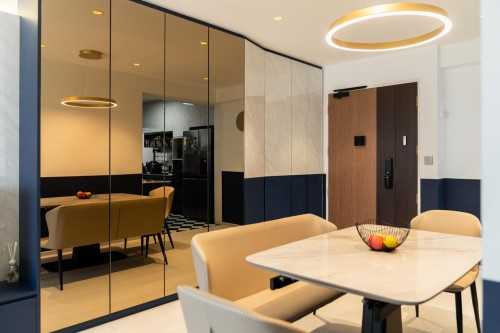 Modern Dining Room at 633 Tampines north drive
