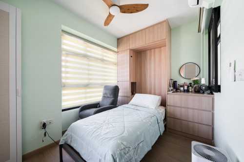 Contemporary Bedroom at Yio Chu Kang Vista