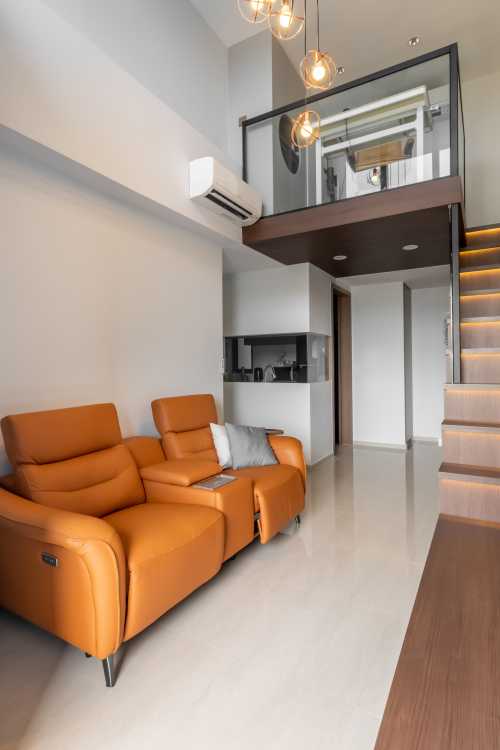 Contemporary Mezzanine at 3 Bedroom Condo @ Piermont Grand