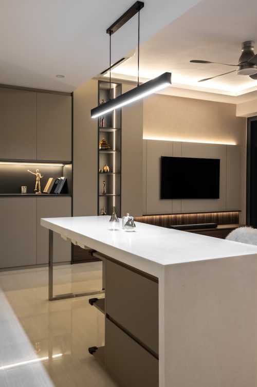 Modern Dining Room at Anchorvale Crescent