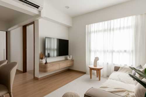 Scandinavian Living Room at 381D Yishun Ring Road