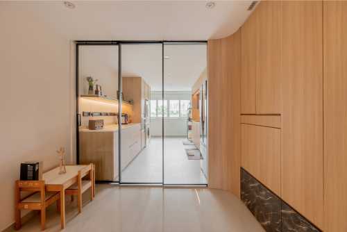 Scandinavian Entryway at Clementi Ave 3