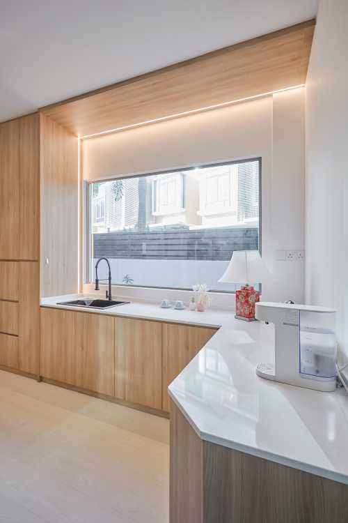 Scandinavian Kitchen at Seletar Hills Estate