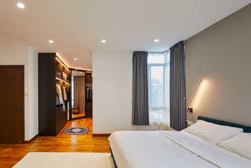 Scandinavian Bedroom at Seletar Hills Estate