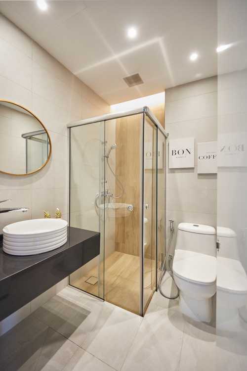 Scandinavian Bathroom at Seletar Hills Estate