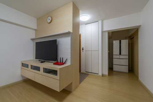 Scandinavian Living Room at 732 Tampines