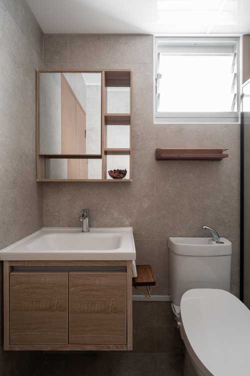 Scandinavian Bathroom at 633B Tampines