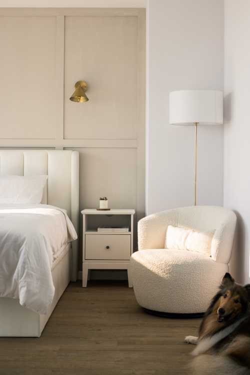 Modern Bedroom at Penthouse
