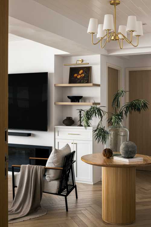 Modern Entryway at Penthouse