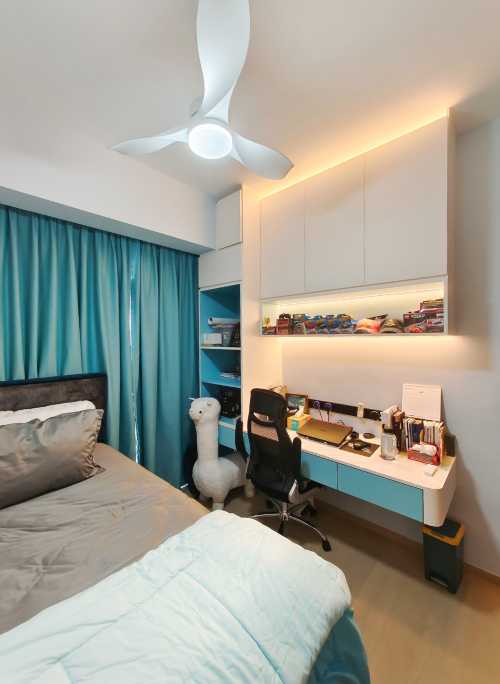 Scandinavian Bedroom at JadeScape