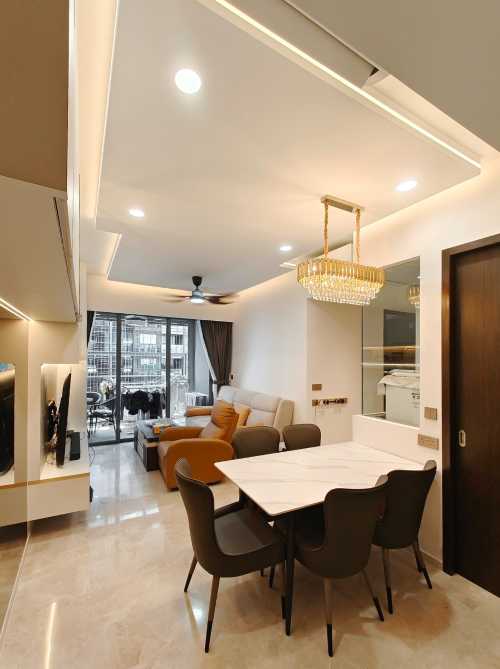 Scandinavian Dining Room at JadeScape