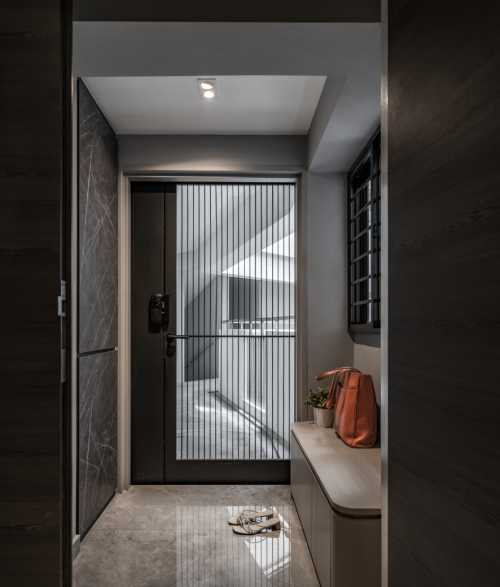 Modern Hallway at 632 CCK North