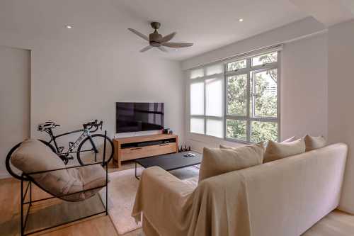 Minimalist Living Room at 808C Chai Chee Road