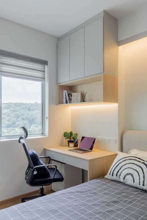 Scandinavian Bedroom at Guilin View