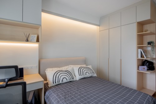 Scandinavian Bedroom at Guilin View