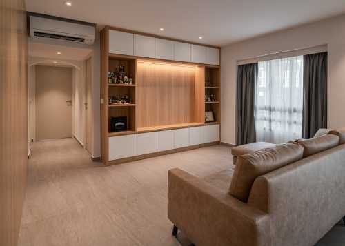 Minimalist Living Room at 5-Room Resale @ Dawson