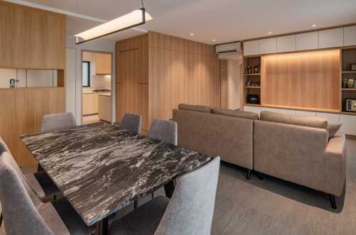 Minimalist Living Room at 5-Room Resale @ Dawson
