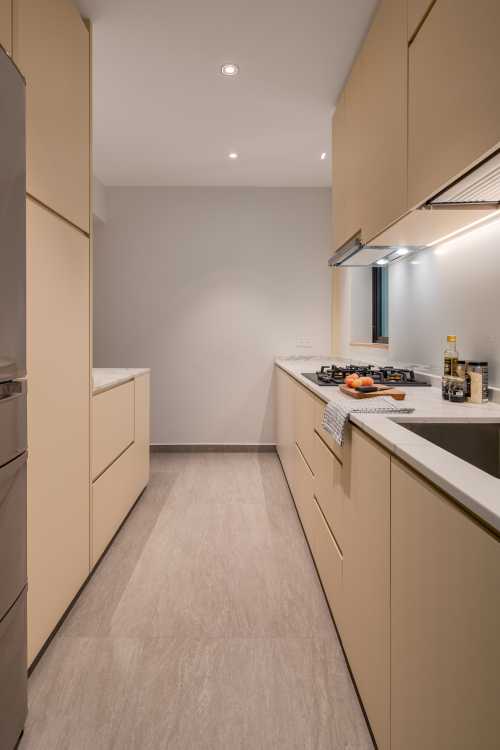 Minimalist Kitchen at 5-Room Resale @ Dawson