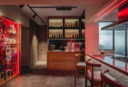 Industrial Home Bar at 513D Yishun St 51