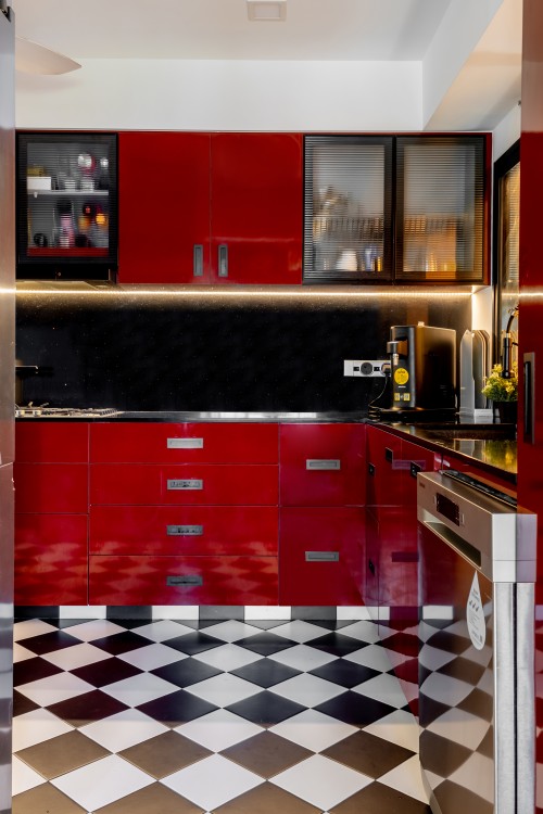 Eclectic Kitchen at Modena