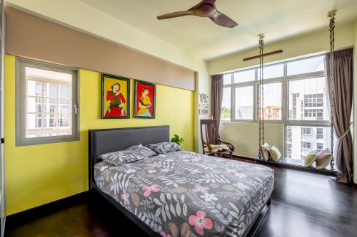 Eclectic Bedroom at Modena