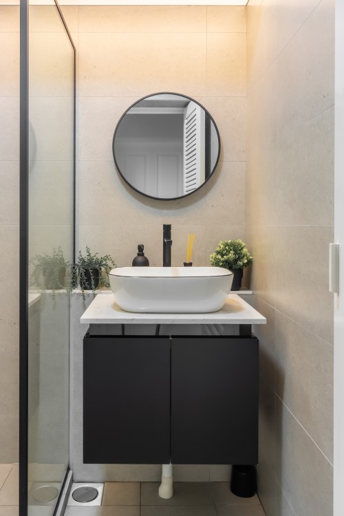 Contemporary Bathroom at Punggol Drive
