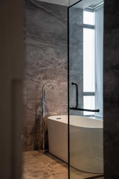 Modern Bathroom at River Valley | Jalan Mutiara