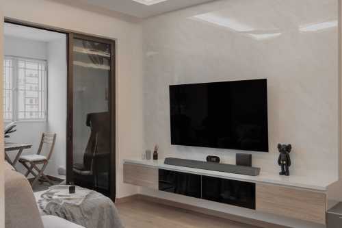 Scandinavian Living Room at 665 Choa Chu Kang