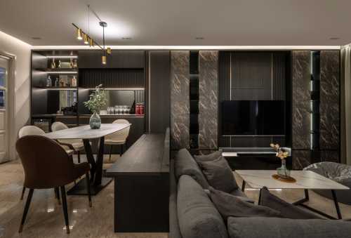 Modern Living Room at 40 Chempaka Kuning Link