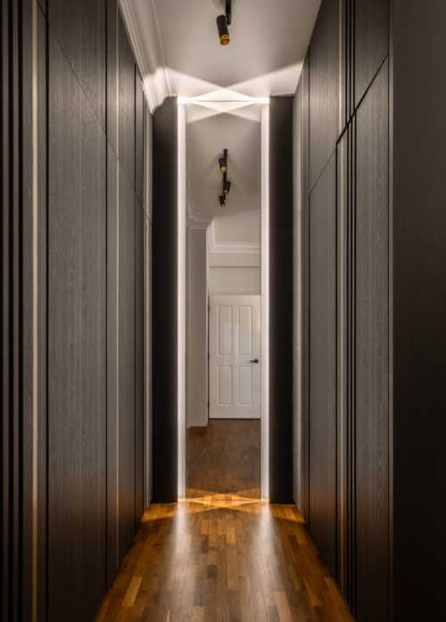 Modern Entryway at 40 Chempaka Kuning Link