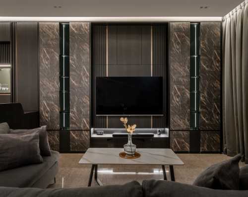 Modern Living Room at 40 Chempaka Kuning Link