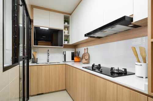 Contemporary Kitchen at Teck Whye View