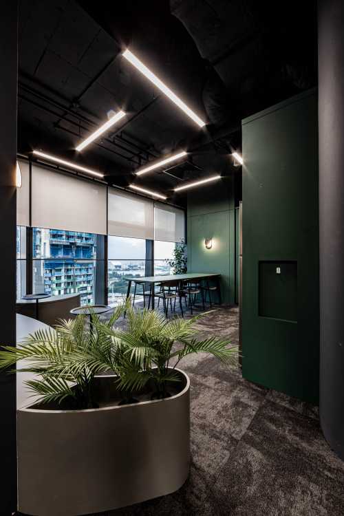 Modern Pantry at South Beach Tower Office