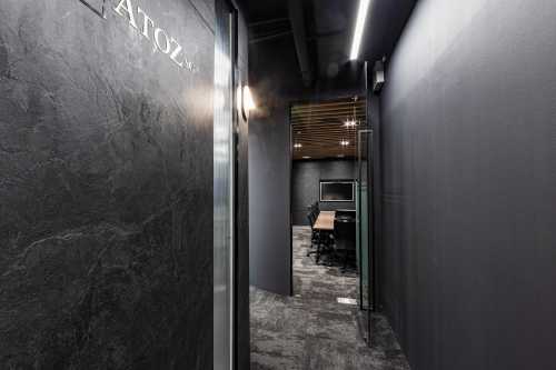 Modern Entryway at South Beach Tower Office