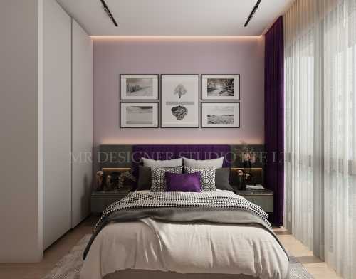 Contemporary Bedroom at treasure tampines 9